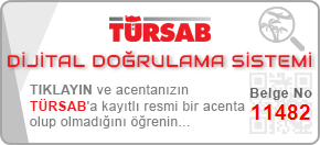 TÜRSAB Dijital Doğrulama Sistemi - Belge No 11482